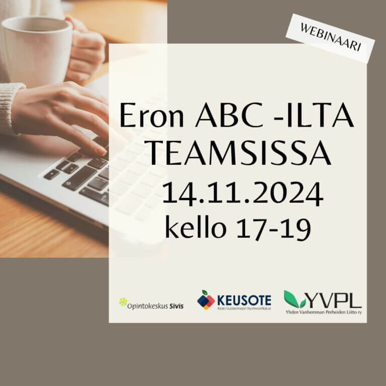 Eroinfoilta Teamsissa 14.11.2024 klo 17-19