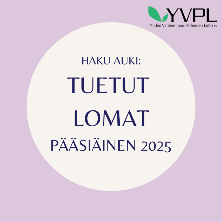 Haku auki tuetulle lomalle pääsiäisenä