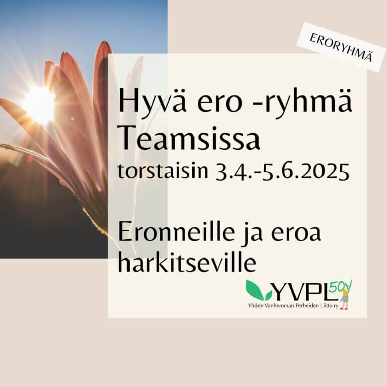 Hyvä ero -ryhmä Teamsissa 3.4.-5.6.2025