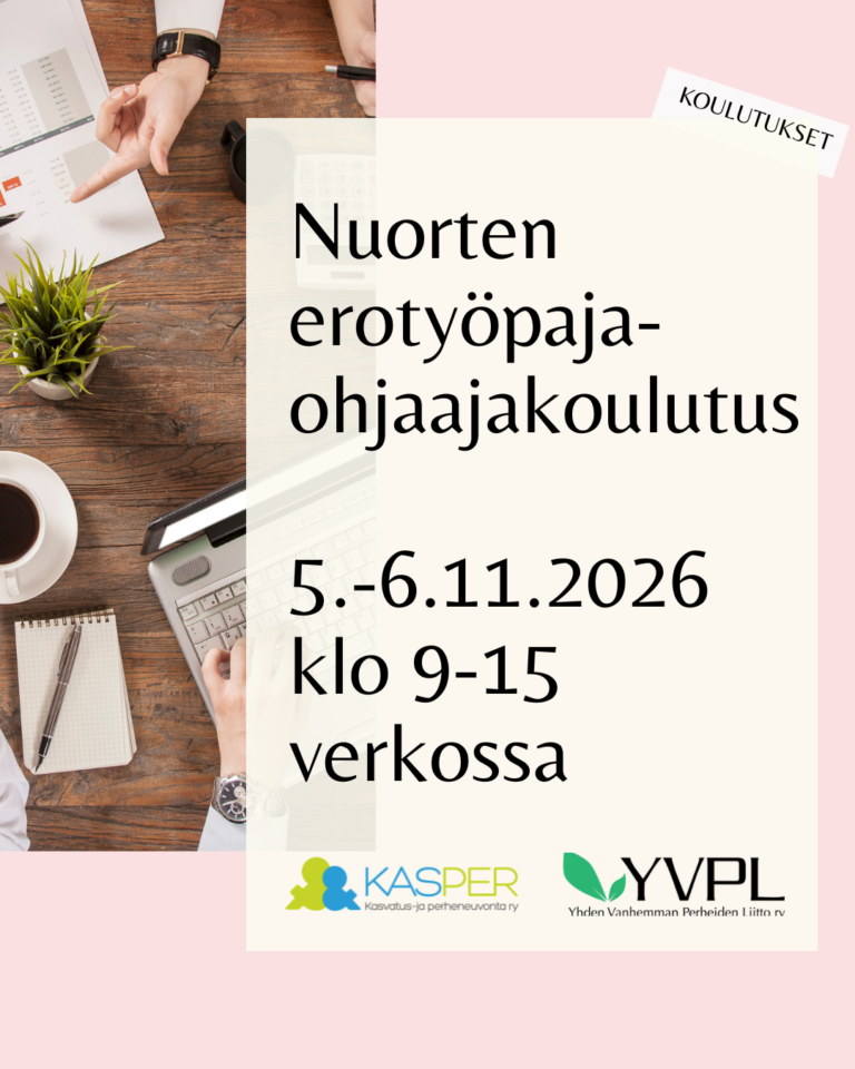 Nuorten erotyöpajaohjaajakoulutusta tarjolla ammattilaisille