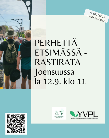Perhettä etsimässä -rastirata 12.9. Joensuussa